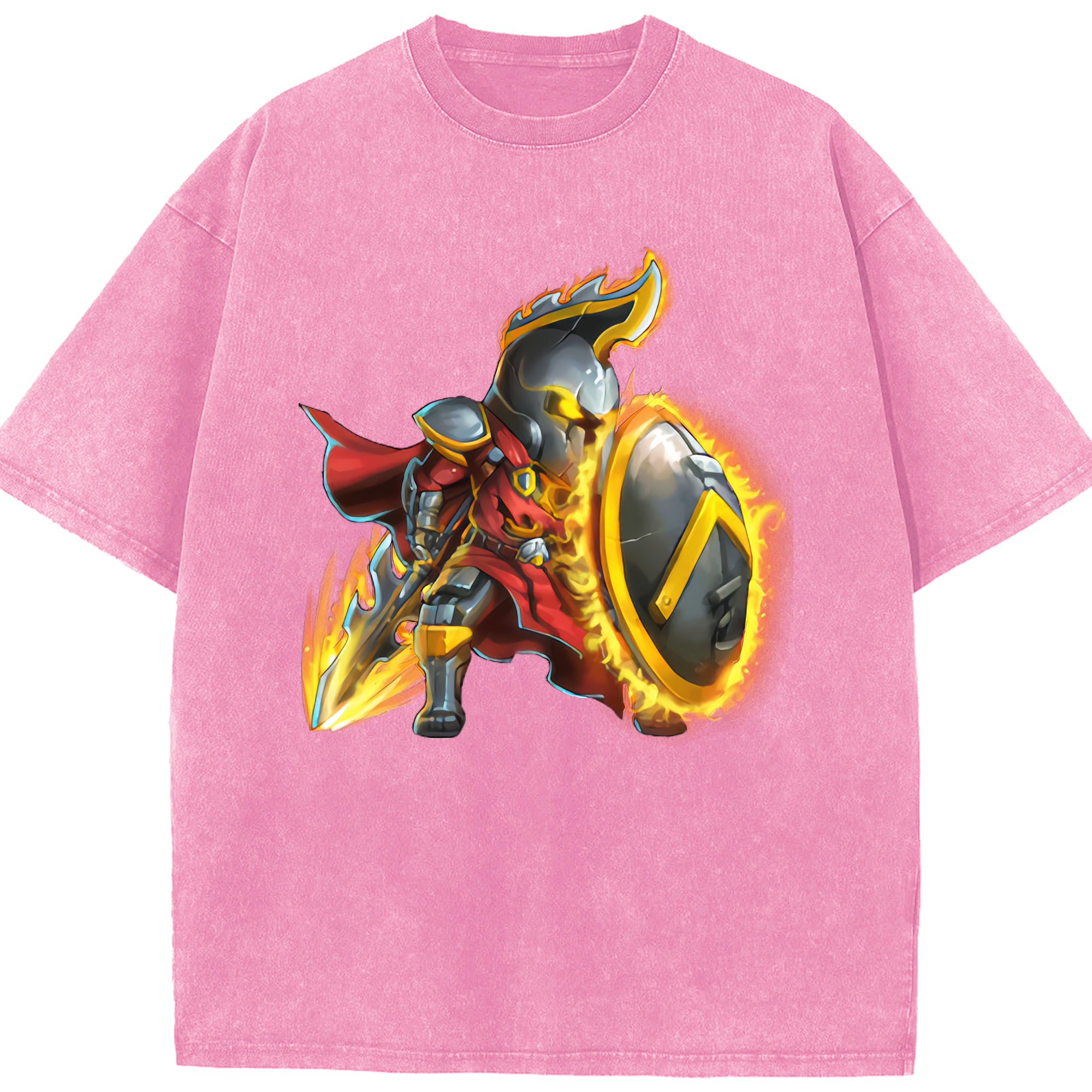 リーグ・オブ・レジェンド League of Legends LOL 綿100% ヴィンテージ風 半袖Tシャツ（フロントプリント）